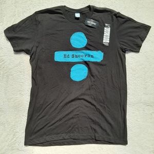 Ed Sheeran Divide Tee Shirt Large NWT